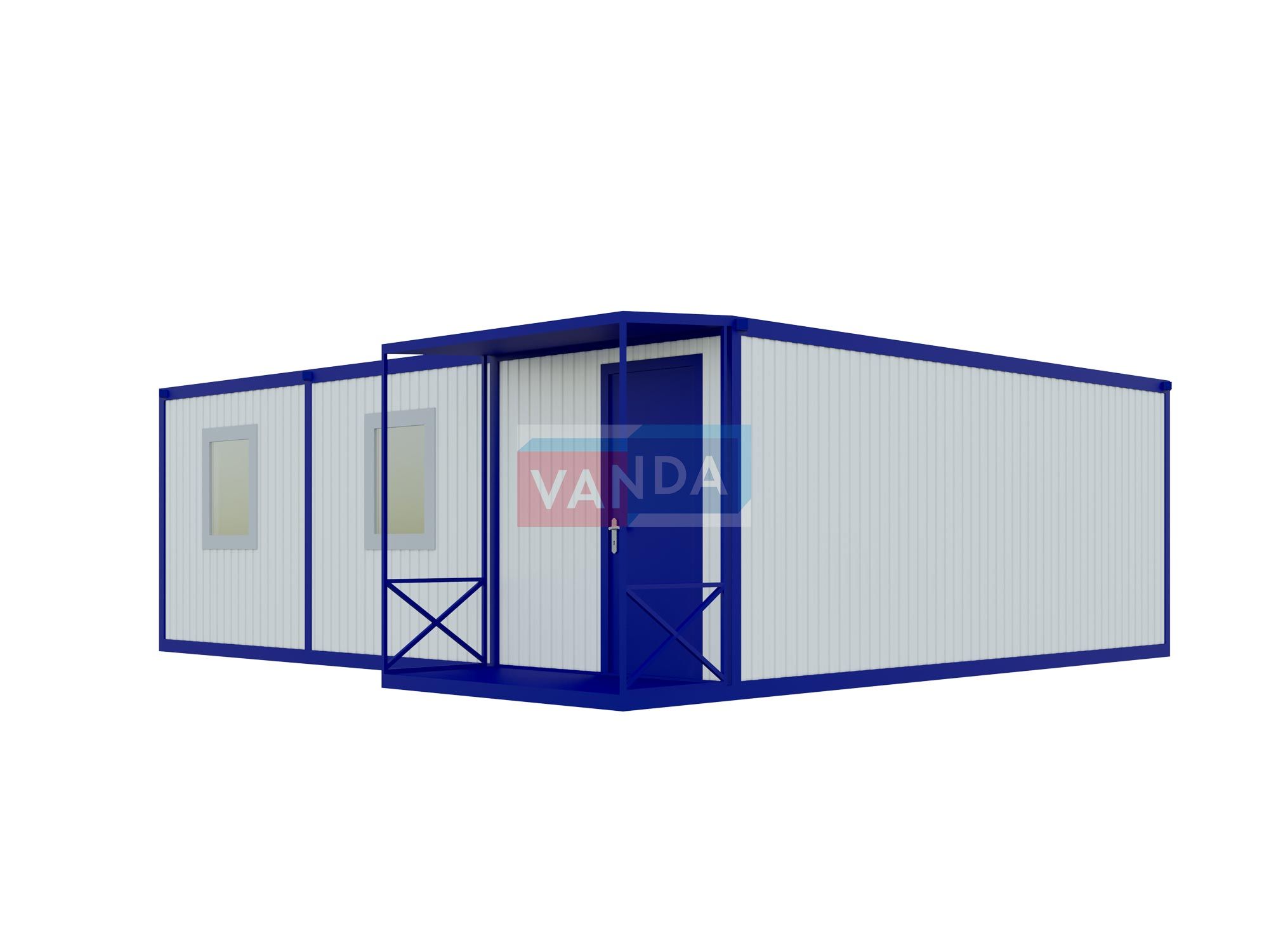 Модульная бытовка 7.2x6.0 ЛДСП